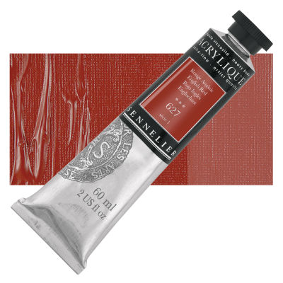 Sennelier Extra-Fine Artist Acryliques - English Red, 60 ml tube