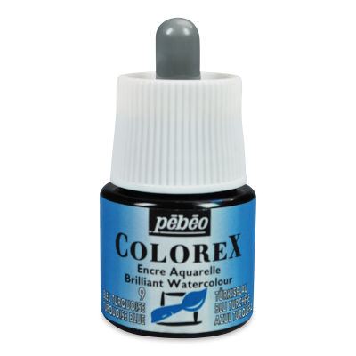 Pebeo Colorex Ink - 45 ml, Turquoise Blue