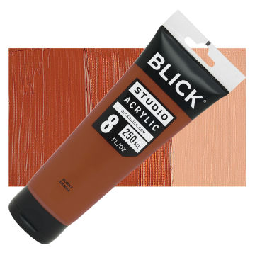 Blick Studio Acrylics Fluorescent Purple, 4 oz Tube