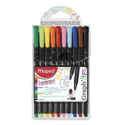 Maped Graph'Peps Fineliners - Set of 10