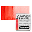 Schmincke Akademie Aquarell Watercolor Pan - Cadmium Red Hue, Half Pan