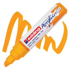 Edding Acrylic Paint Marker - Sunny Yellow 906, Broad
