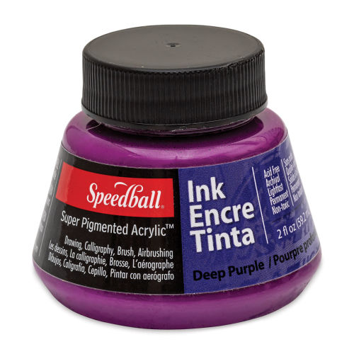 Speedball Super Black India Ink, 2-Ounce