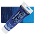 Daler-Rowney Graduate Acrylics - Phthalo Blue, 120 ml tube