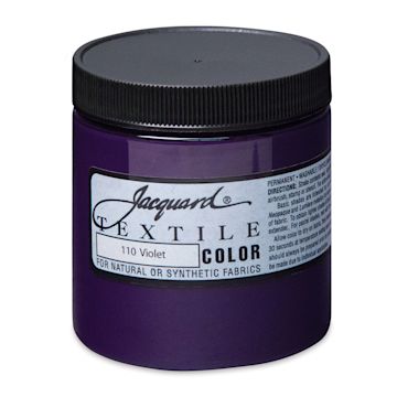 Open in modal - Jacquard Textile Color - Violet, 8 oz jar