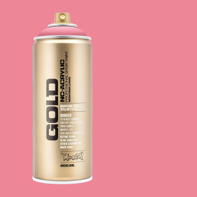 Montana Gold Acrylic Professional Spray Paint - Bazooka Joe, 400 ml (Spray can with color swatch)