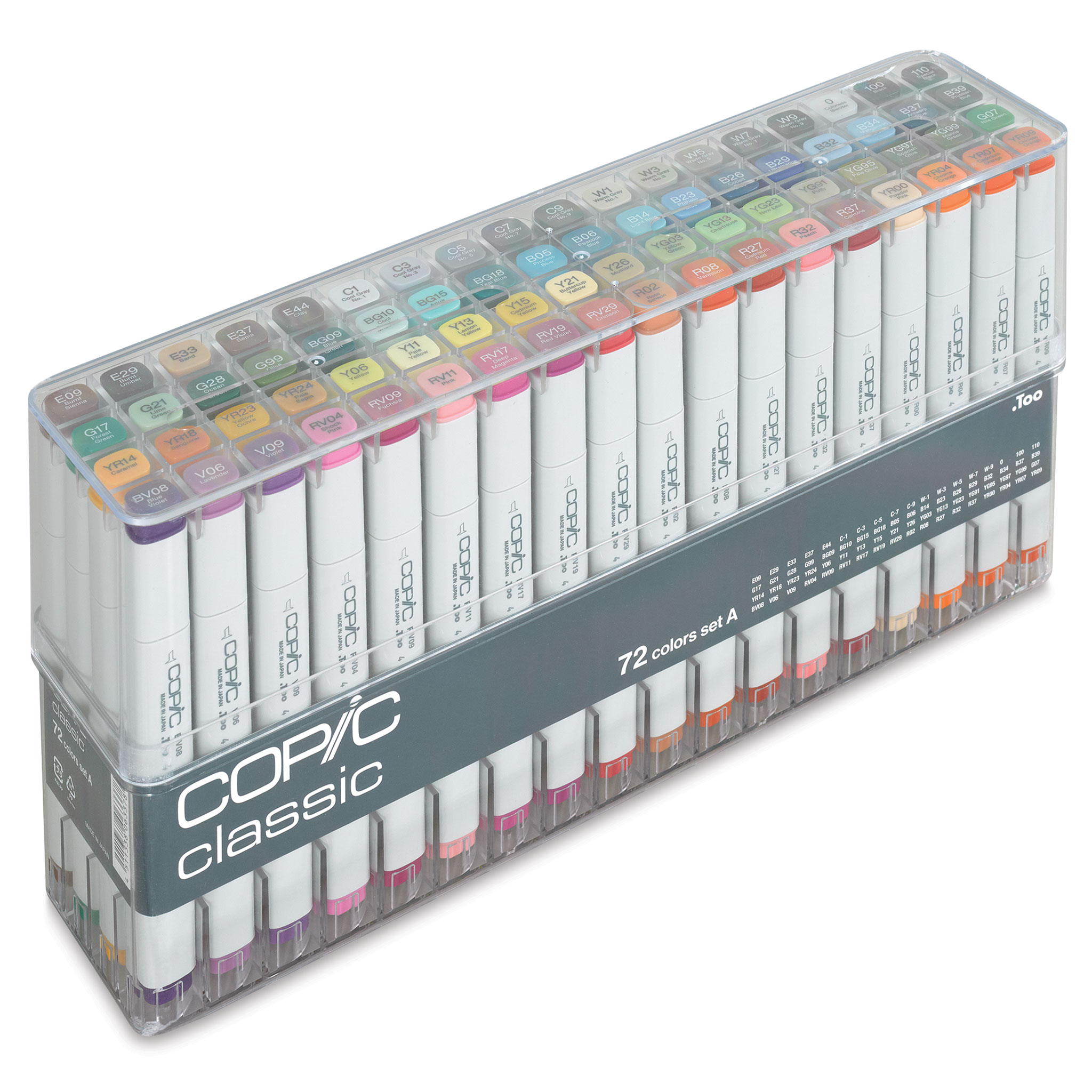 Copic Classic Markers, Basic Set, 12 Markers 