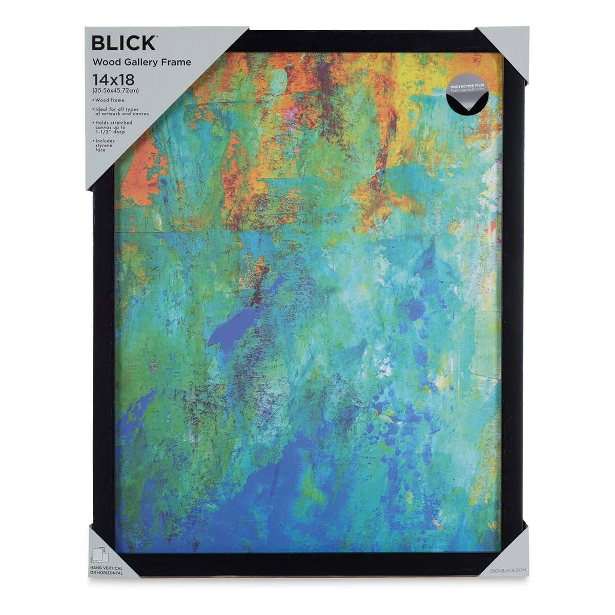 Blick Wood Gallery Frame - Black, 30 x 40