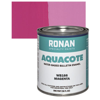Ronan Aquacote Water-Based Acrylic Color - Magenta, Pint