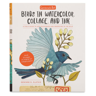 Birds in Watercolor, Collage, and Ink - Front cover of book
