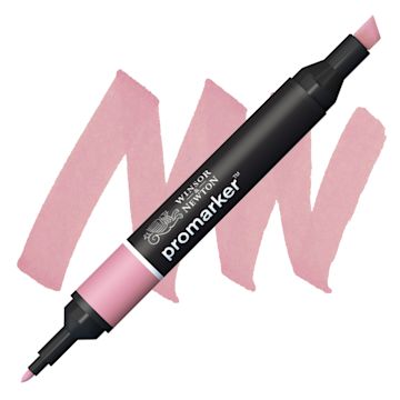 Open in modal - Winsor & Newton Promarker - Dusky Rose marker and swatch