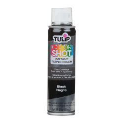 Tulip ColorShot Instant Fabric Color Spray - Black