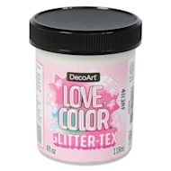 Deco Art Love Color, Glittertex Texture Acrylic Paint