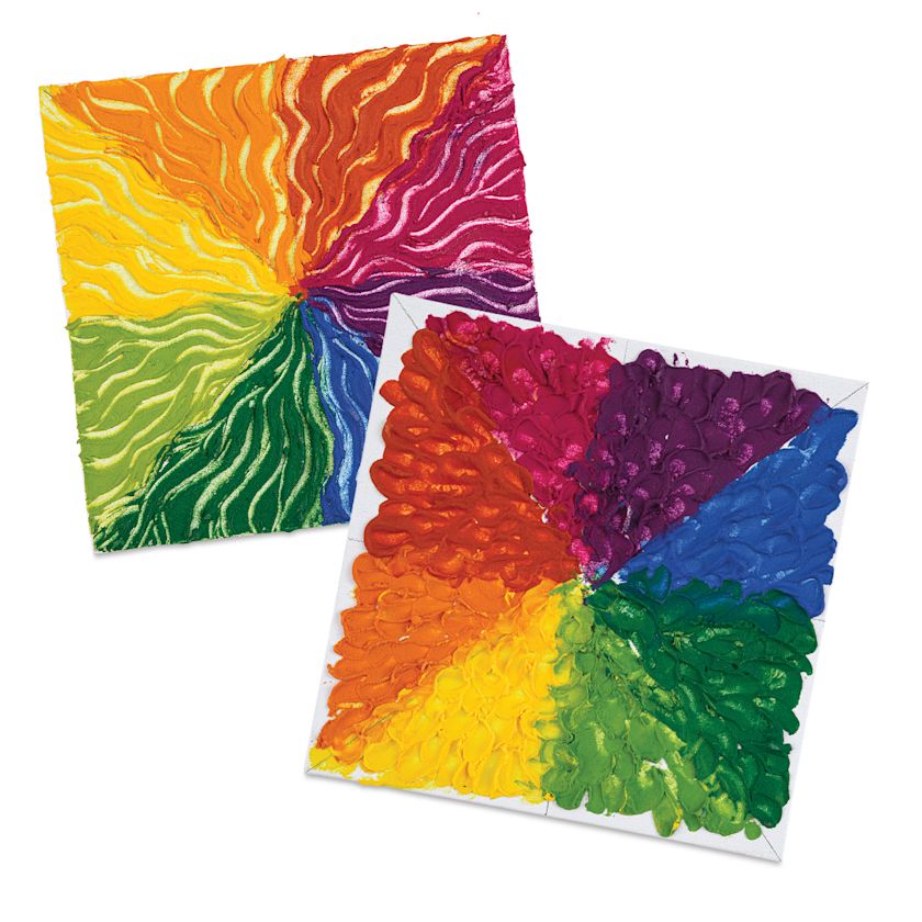 Color Paste Color Wheel - Lesson Plans | BLICK Art Materials