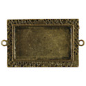 Ranger ICE Industrial Bezel - Rectangle, Antique Bronze, x