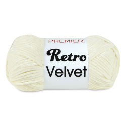 Premier Retro Velvet Yarn - Cream