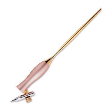 Open in modal - Tom’s Studio Bloom Oblique Calligraphy Dip Pen - Peony