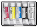 Holbein Artists' Gouache Set - Artists' Primary Set, Set of 5 Colors, tubes