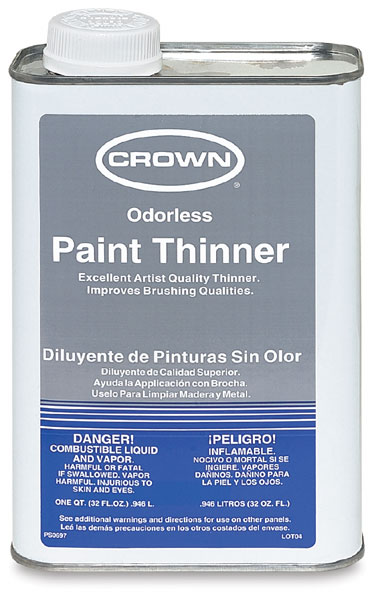 Crown 1G Paint Thinner Plastic (NOT available in CA)