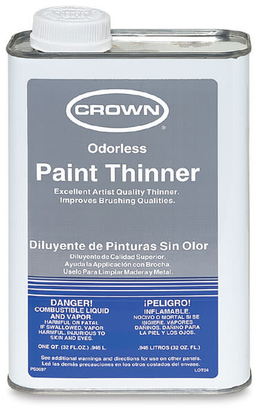 Crown Odorless Paint Thinner BLICK Art Materials