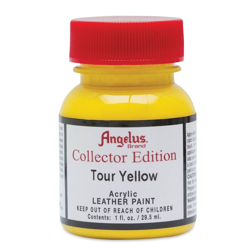 Angelus Leather Paint Tour Yellow (Collector Edition), 1 oz BLICK
