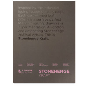 Stonehenge Kraft Drawing Paper - 9" x 12", 15 Sheets