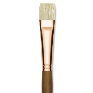 Princeton Best Natural Bristle Brush - Bright, Long Handle, Size 12