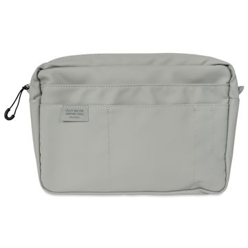 Open in modal - Delfonics Water Repellent Inner Carrying Case - Light Gray, 7.25" x 10.5" x 2.56", front