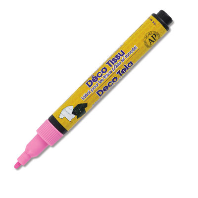 Marvy Decofabric Paint Markers - Pink, Marker