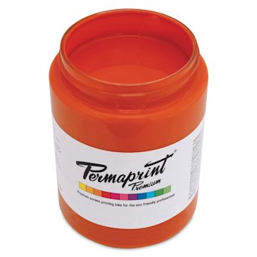 Open in modal - Permaprint Premium Screen Ink - Aquatone Orange, 300 ml