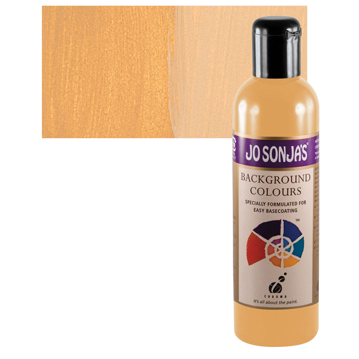 Jo Sonja's Acrylic Gouache Potting Shed Collection Mustard Seed, 6 oz
