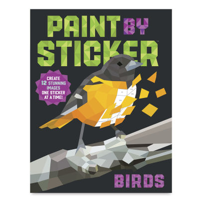 Paint By Sticker Birds, Book Cover