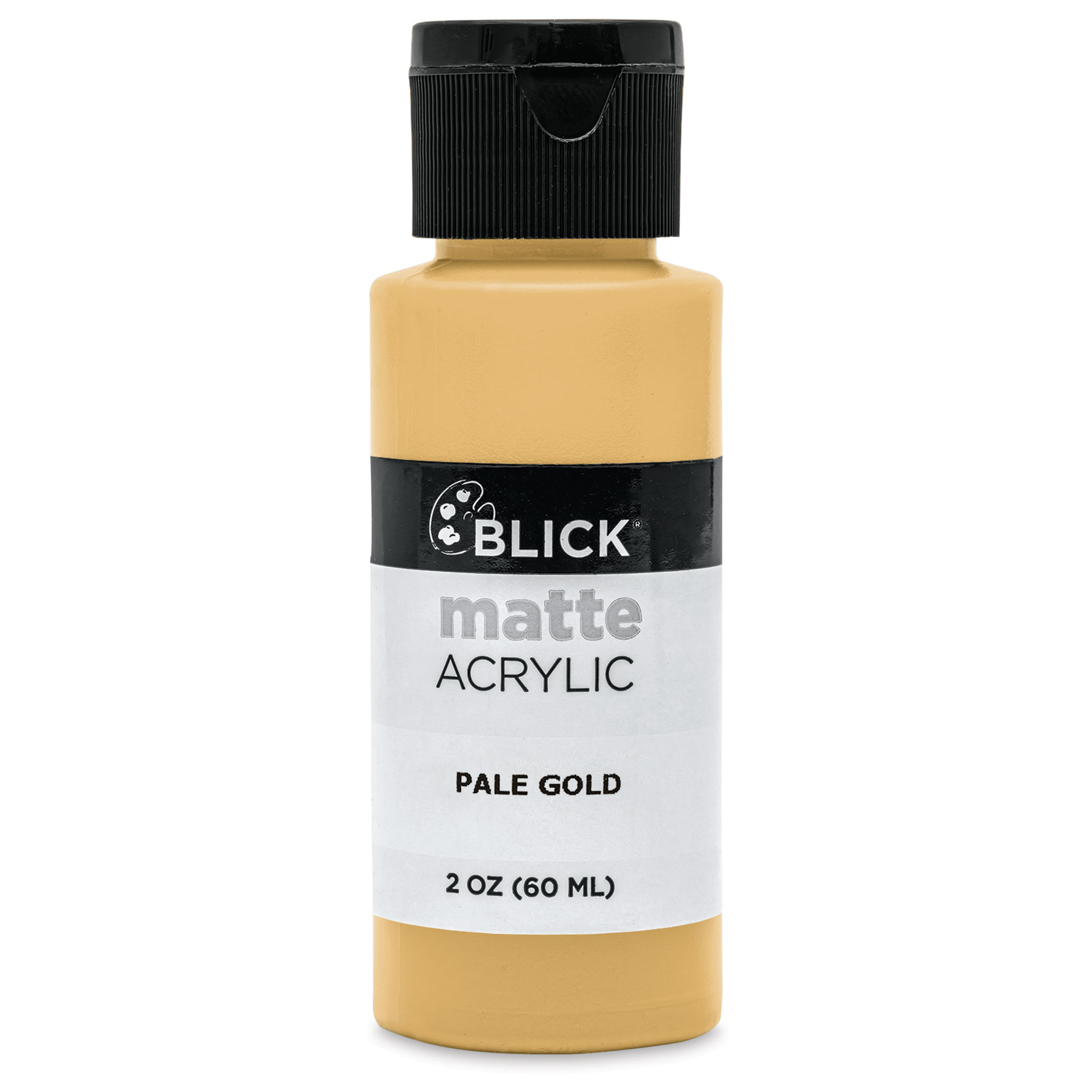Blick Matte Acrylic - Pale Gold, 2 oz bottle
