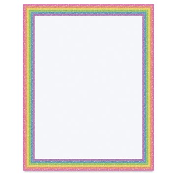 Open in modal - Royal Brites Ultra-Brite Glitter Frame Poster Board - Rainbow Glitter, 22" x 28"