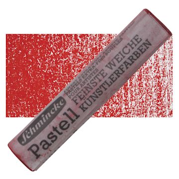 Open in modal - Schmincke Soft Pastel - Scarlet B pastel and swatch