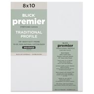 Blick Premier Stretched Cotton Canvas - Traditional Profile, Back-Stapled, 8" x 10"