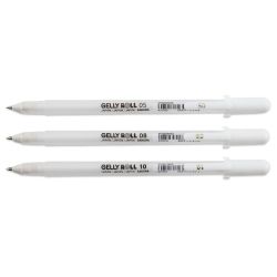 Sakura Gelly Roll Opaque White Pen - Set of 3
