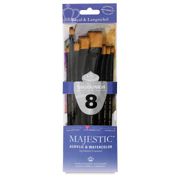 Royal Langnickel Majestic Brush Set - Shader/Wash, Set of 8