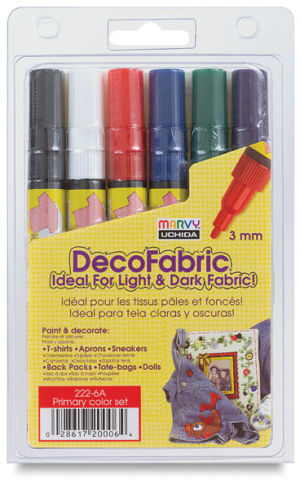 Marvy DecoFabric Paint Markers and Sets
