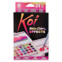 Koi Creative Art Colors Sketch Watercolor Set - Set of 24 w/Brush