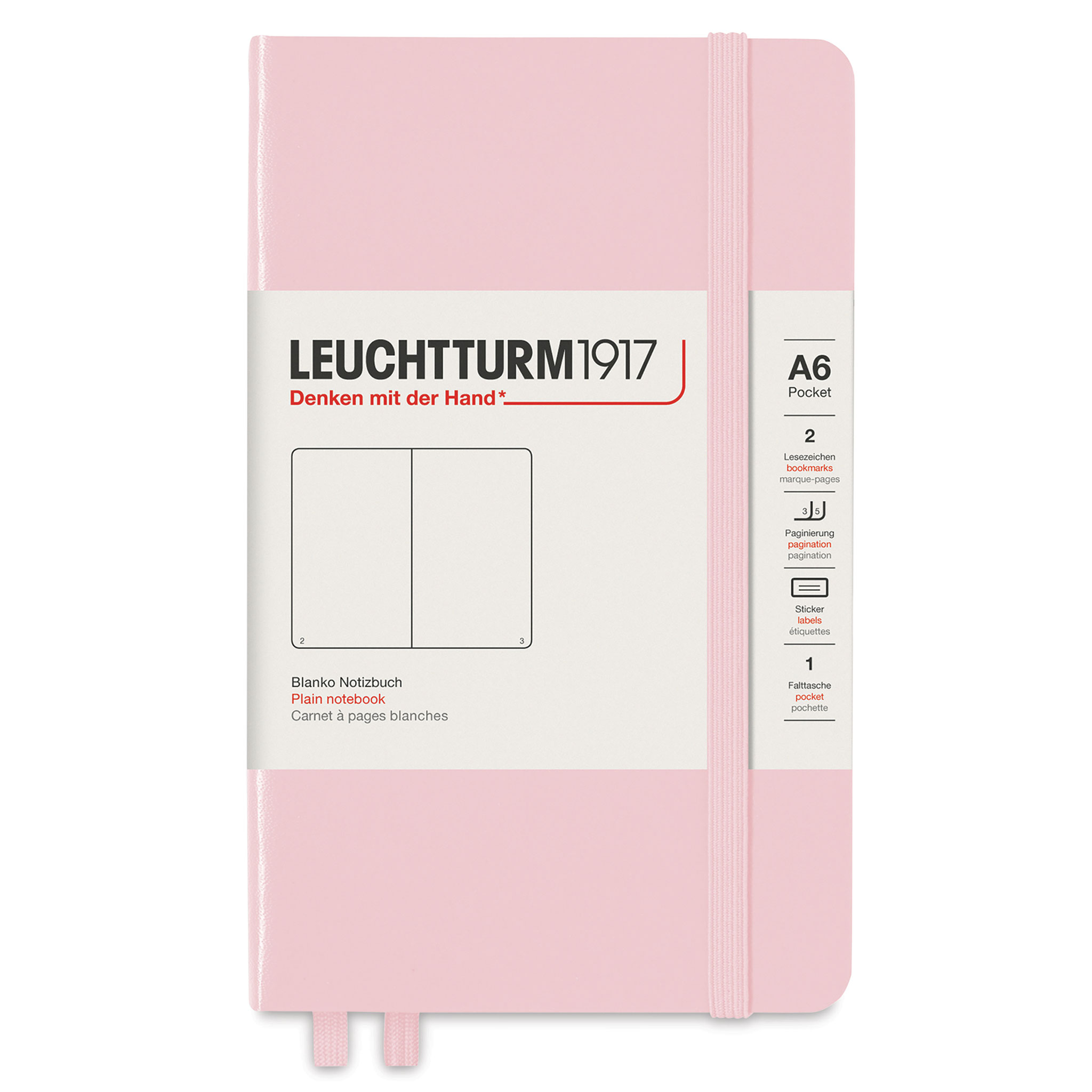 Leuchtturm1917 Notebook - A5, Blank - BiColor Azure/Lime - Anderson Pens,  Inc.