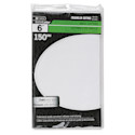 Westcott BetterLetter Self-Adhesive Vinyl Letters  6 Permanent Letters, Franklin Gothic, White