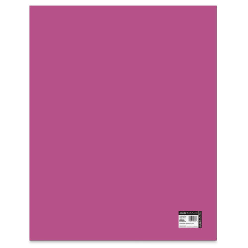 Pacon UCreate Plastic Posterboard - Fluorescent Pink, 22 x 38