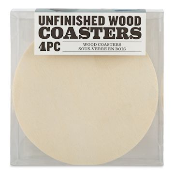 Open in modal - Unfinished Wood Coasters
