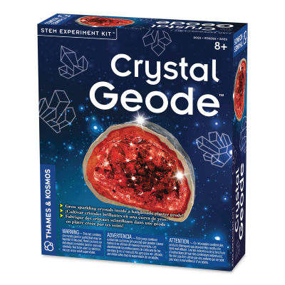 Thames & Kosmos Crystal Geode STEM Experiment Kit (front of box)