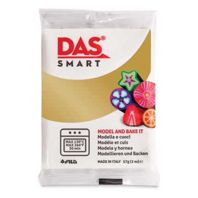 DAS Smart Polymer Clay - Gold, 2 oz