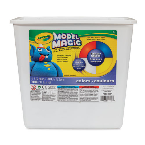 4 Packs: 6 ct. (24 total) Crayola® Model Magic® 4oz. Blue Modeling Compound