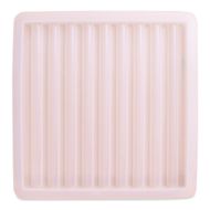 Jesmonite Silicone Fluted Square Tile Mold