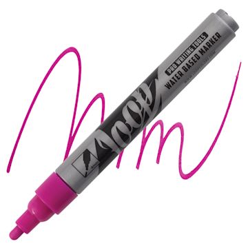 Open in modal - Loop Water-Based Acrylic Marker - Porto, 4 mm marker and swatch