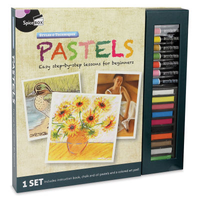 SpiceBox Master Class Pastels Kit (Front of packaging)